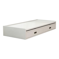 聚驰飘窗桌可伸缩书桌收纳柜一体家用卧室抽拉式学习写字桌定制储物柜  长120cm宽50cm高25cm