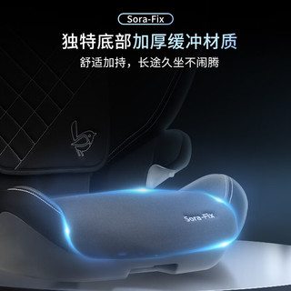 AVOVA德国原装进口儿童安全座椅3-12岁汽车用R129认证斯罗拉 考拉灰