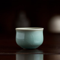 汝道 鸿禄杯 陶瓷茶杯 65ml 汝官窑