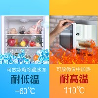 妙洁保鲜膜食品保鲜膜点断式厨房大卷耐高温食品级一次性大号 中碗1卷(单卷25厘米*100米)