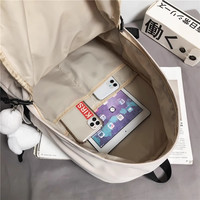 大洋游侠背包双肩包女旅行轻便户外休闲书包小众百搭通用 S10黑色【送太空人挂件】