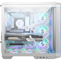 微星MAG PANO 100L PZ 机箱台式机电脑主机支持360水冷海景房ATX机箱 白刃PLUS