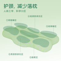 自然醒 第三代生物记忆棉深睡枕PRO护颈椎助睡眠枕头芯自适应回弹