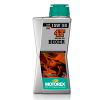 MOTOREX摩托瑞士原装进口全合成摩托车机油4T赛道公路越野摩托车润滑油 风油冷拳击手机油15W50 1L
