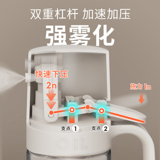 SOWE素味玻璃喷油壶瓶油空气炸锅厨房家用喷雾化油罐食用不挂油