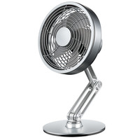 超静音金属小风扇桌面可充电小型台式电风扇家用卧室静音办公室