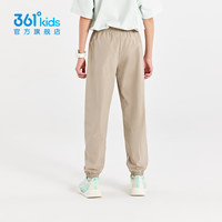 361°童装男女童梭织长裤夏季中大童运动速干裤3-12岁儿童防蚊裤 【梭织】风滚草 175 175cm