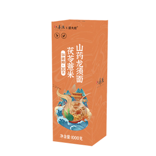 六养源茯苓薏米山药龙须面 铁棍山药挂线面杂粮面伏芩薏仁