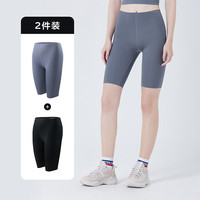 Kappa/卡帕鲨鱼裤夏季外穿瑜伽运动打底裤女士骑行裤