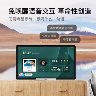 小度添添自由屏 Pro 15.6英寸智能屏K歌音响智能音箱护眼屏平板语音操控AI  添添自由屏【256G】