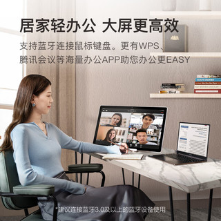 小度添添自由屏 Pro 15.6英寸智能屏K歌音响智能音箱护眼屏平板语音操控AI  添添自由屏【256G】