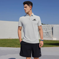 New Bolune/新百伦男女冰感翻领polo衫抗菌速干防晒 S 经典小标天兰色