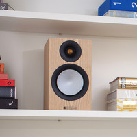 MonitorAudio/英国猛牌银50 书架音箱无源HIFI桌面音响马兰士功放 搭配：雅马哈RN800A