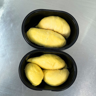 晨捕泰国金枕头榴莲肉冷冻可烤榴莲冻肉树熟有核果肉新鲜商用盒装水果 （280g*1盒）金枕榴莲肉树熟果肉