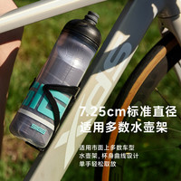 SIGG双层水壶公路山地自行车户外骑行运动按挤压式杯瓶650ml 松石绿650ml