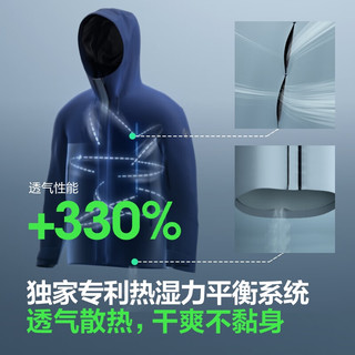 波司登（BOSIDENG）于适同款鹅绒羽绒服男女同款三合一防风防水潮流拼色功能外套 玫雾粉 黑色171A 160/84A
