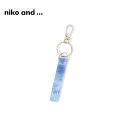 niko and ... 日系 937889 钥匙扣 树脂钥匙圈挂件 蓝色80