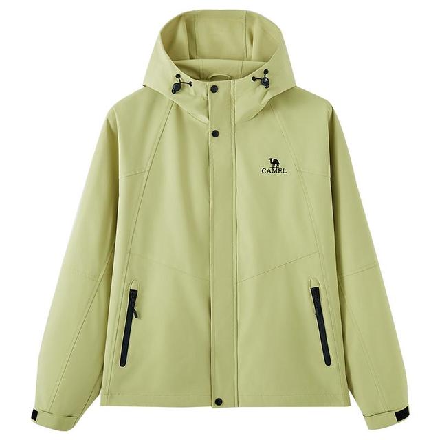 骆驼 山海夹克女装2025春夏防风登山服户外休闲百搭绿色外套女