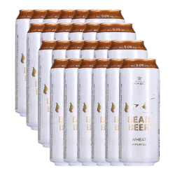 豪铂熊 BearBeer 小麦啤酒500ml*6罐*4提