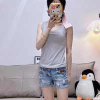 yaloo/雅鹿2025吊带背心男女内搭上衣无胸垫打底可外穿百搭