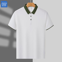 JEANSWEST/真维斯 拼接翻领 男士POLO衫