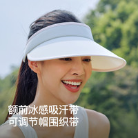 伯希和户外防晒帽女2025夏季遮阳运动跑步折叠骑车空顶帽子男