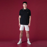 FRED PERRY男麦穗刺绣全棉短袖polo衫男士2025年春夏XY M (Y35)