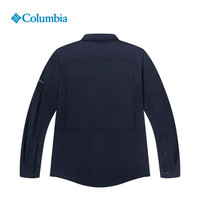 Columbia哥伦比亚户外男士休闲速干透气防晒防紫外线UPF50长袖衬衫AE0651 464 L