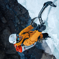 KAILAS凯乐石天穹30L技术攀登背包户外超轻耐磨徒步登山双肩包男女 白色/火焰红 S-M