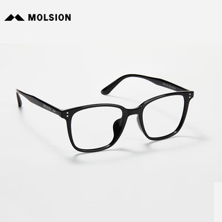 MOLSION陌森黑框眼镜肖战同款近视可配度数MJ5130 B80 单镜框