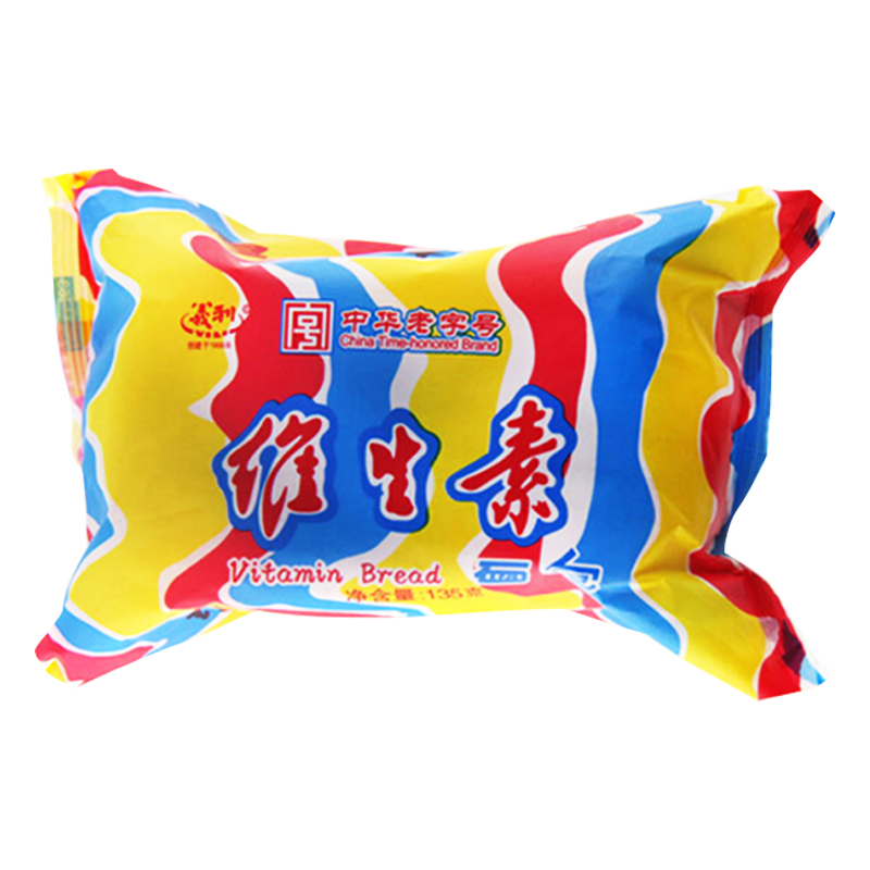  义利 老字号北京特产 维生素面包