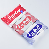 ladoll石塑粘土diy手工制作材料包轻量石塑粘土手办工具套装 大神蓝色400g套装7