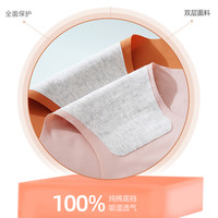 浪莎无痕内裤女士冰丝性感春夏薄款透气一片式中腰女式女生短裤ZW 【纯色款-纯棉裆】紫色1粉色1天蓝1 170/95/XL