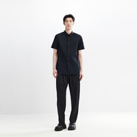 【免烫衬衫】太平鸟男装 休闲衬衫24夏季斯文衬衫内搭衬衣 蓝条纹 备用(修身) 2XL