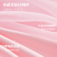 棉致女童连衣裙2025夏季洋气裙子小女孩纱裙夏裙儿童公主裙女 【森马集团品牌】纯色浪漫粉