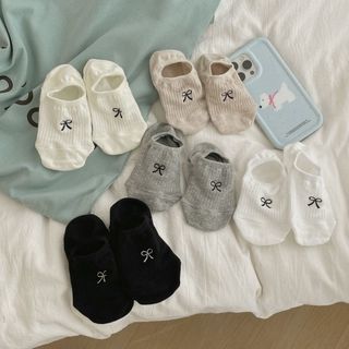 袜子女短袜夏季薄款女透气浅口船袜春秋潮棉袜不掉跟袜子