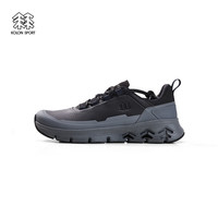 可隆 KOLON SPORTSWIFT LTR男士轻量休闲鞋缓震徒步鞋稳定登山鞋 黑色BK 255