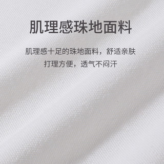 班尼路S&K系列珠地常规POLO衫女2025年夏季黑色通勤上衣女Q 白-纯色