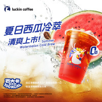 瑞幸咖啡 夏日西瓜冷萃 大杯 5.12日-5.26日有效 限自提