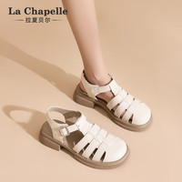 La Chapelle拉夏贝尔女鞋罗马凉鞋女夏季新款包头厚底户外休闲单鞋子女