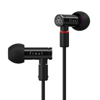 final audio E4000 入耳式动圈有线耳机 黑色