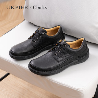 clarks其乐男鞋春夏款休闲皮鞋英伦风商务皮鞋Nature Three