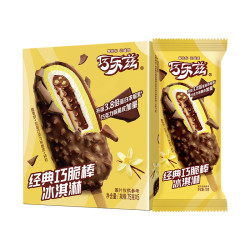 巧乐兹 伊利 巧乐兹巧脆棒脆香饼巧克力味冰淇淋75g*5支/盒