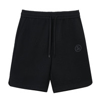 杰克·琼斯(JACK&JONES)25年男装短裤男士夏季运动休闲五分裤中裤宽松沙滩裤大裤衩外穿 E40黑色 2XL (190)