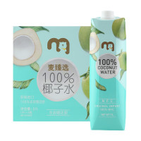 麦臻选 进口100%NFC椰子水 1L*6