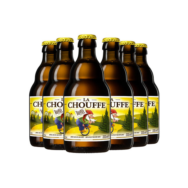 舒弗 D’Achouffe 比利时金色艾尔啤酒 330ml*6瓶 比利时进口