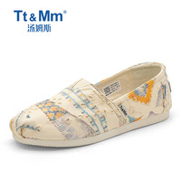 TOMS 汤姆斯 Tt&Mm 汤姆斯 女士帆布鞋 TM8561109W