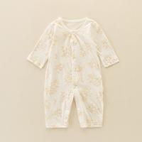 婴儿衣服春季薄款新生儿男女宝宝连体衣爬服薄款和尚服睡衣和尚服