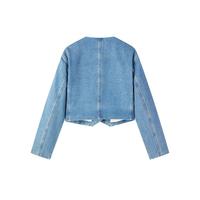【小香风牛仔外套】冬小香风通勤风女外套