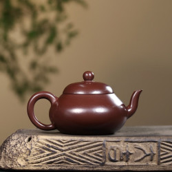 藏壶天下 宜兴紫砂壶 小容量纯手工泡茶壶 紫茄泥